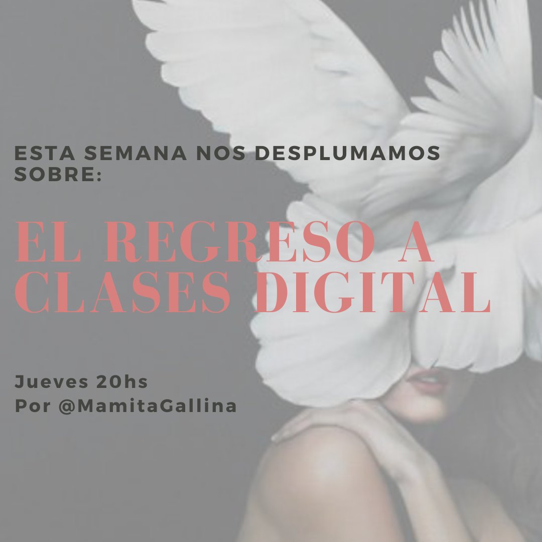 ✨D E S P L U M A D A S✨
Para sobrevivir, hay que desplumarse. Tres mamás y una experta, sin filtros. Con Lillyan Shahin, Deborah Massiel , Odette de la Mora y esta servidora 🐔.
Todos los jueves a las 20hs por Spotify y por <a href="/Mamitagallina/">Mamá Gallina®</a>
¡No te lo puedes perder!
