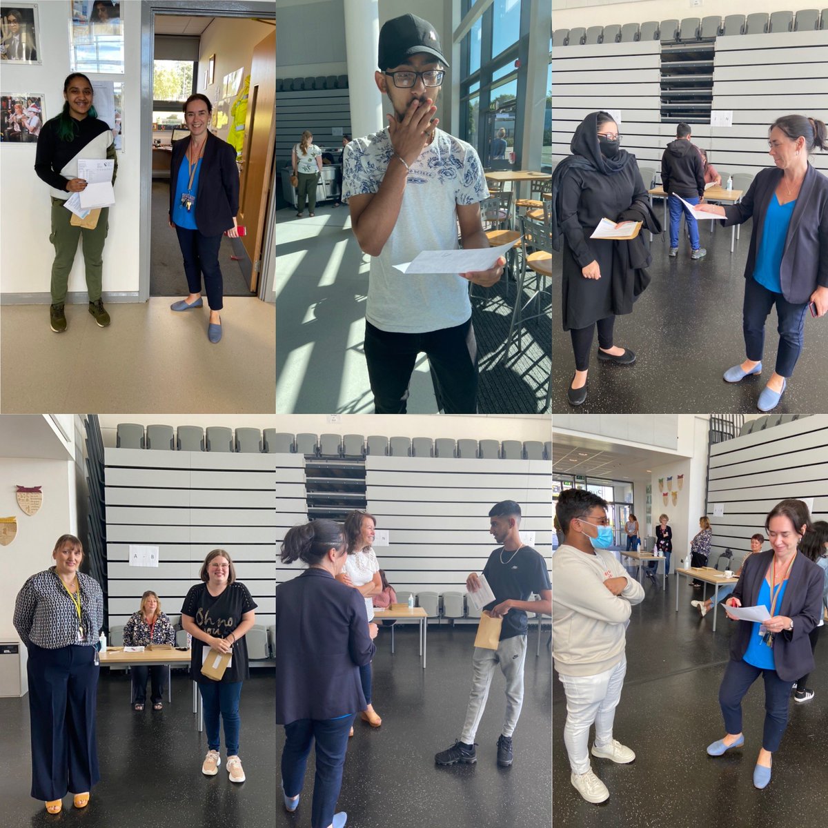 Official_FPHS's tweet photo. Results Day 2020 was a huge success. After being apart for so long, it was heartwarming to see so many smiling faces. We wish you all the best with your futures and can’t wait to see you all shine 🌟#ResultsDay2020 #CongratulationsAndFarewell #FalingeFamily💜 https://t.co/a7Ly2zWzxD