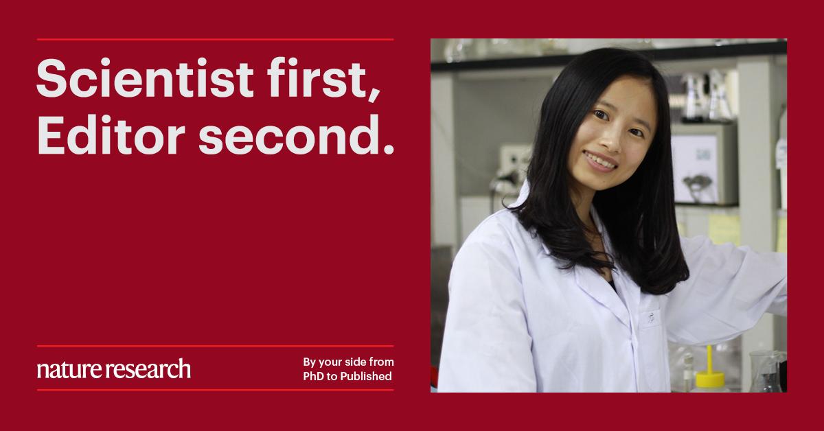 Making kanal Selvrespekt Springer Nature on Twitter: "Many of our editors' early careers will look  familiar: PhDs, postdocs and research jobs. Meet Xiuja Jiang, Editor at Nature  Geoscience and Geologist, and find out how her