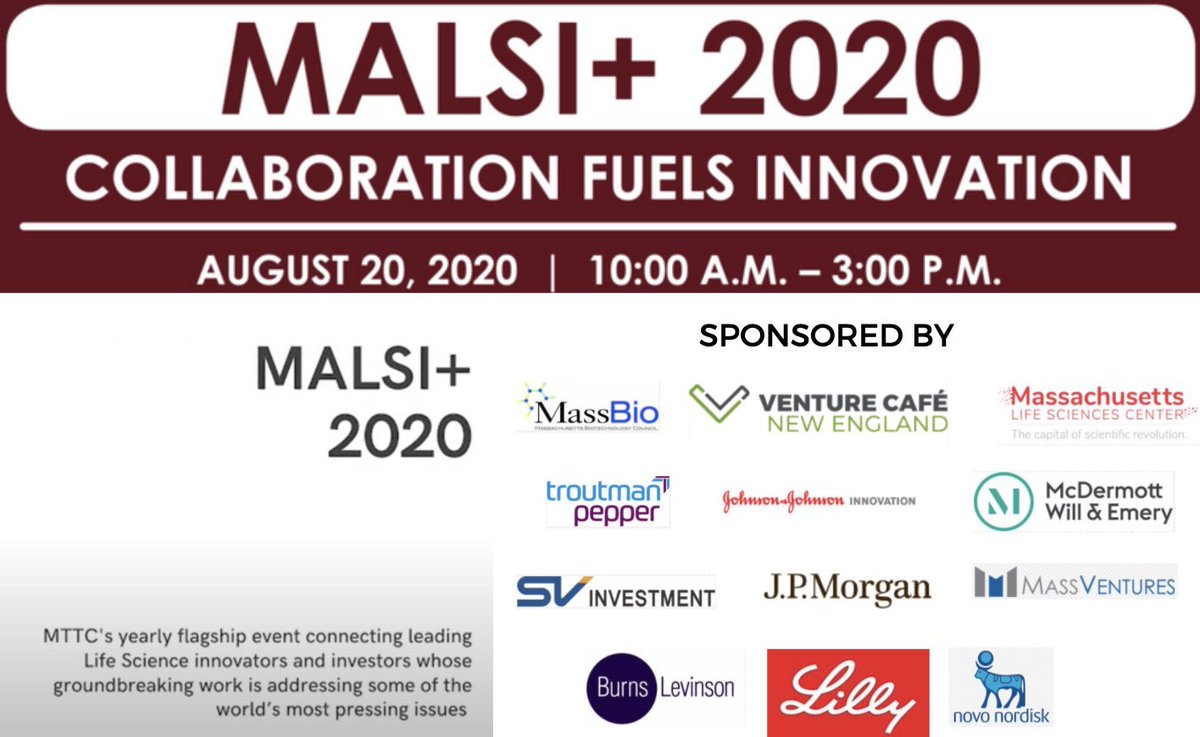BlockRelations's tweet photo. Excited to be at @MassTTC #MALSI+ 2020 today &amp; join the conversation with #scientificinnovators, #entrepreneurs &amp; #businessleaders whose groundbreaking work across the globe is addressing #LifeScience #innovation.

Collaboration fuels innovation! 🔬

#MALSI2020 #MedTech #Health https://t.co/6Eta6PEtEE