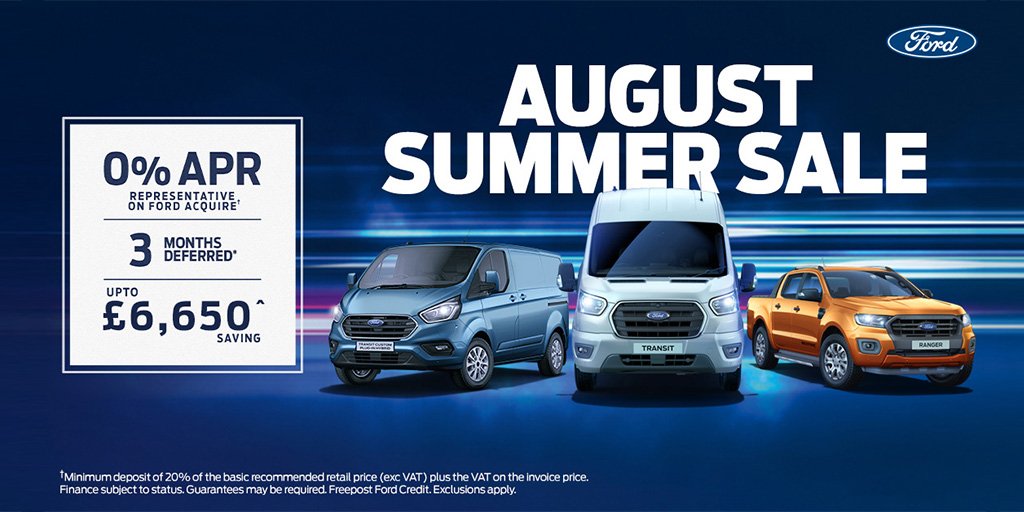 ford transit 0 finance