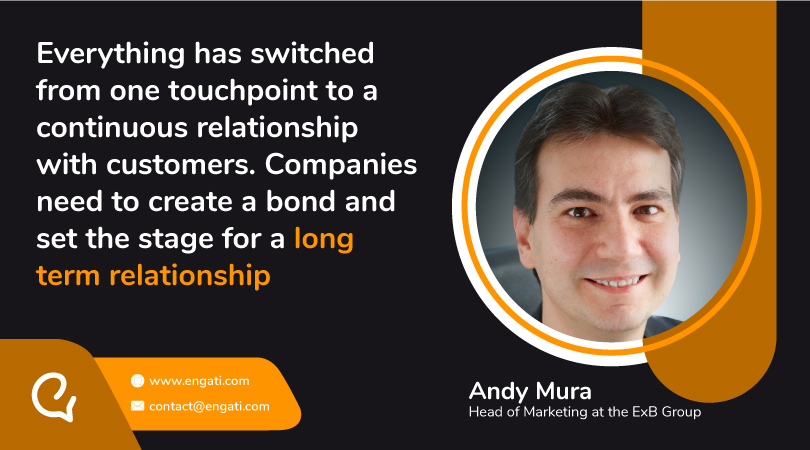 getengati's tweet photo. @andy_mura shares how emerging technologies like AI and chatbot automation strengthen bonds between customers and businesses — https://t.co/GVsDwaWnkO
#marketingautomation #headofmarketing #exbgroup #tech #influencermarketing #engatiengage #automation #engaticx #cxcommunity https://t.co/bX9FtqqZpn