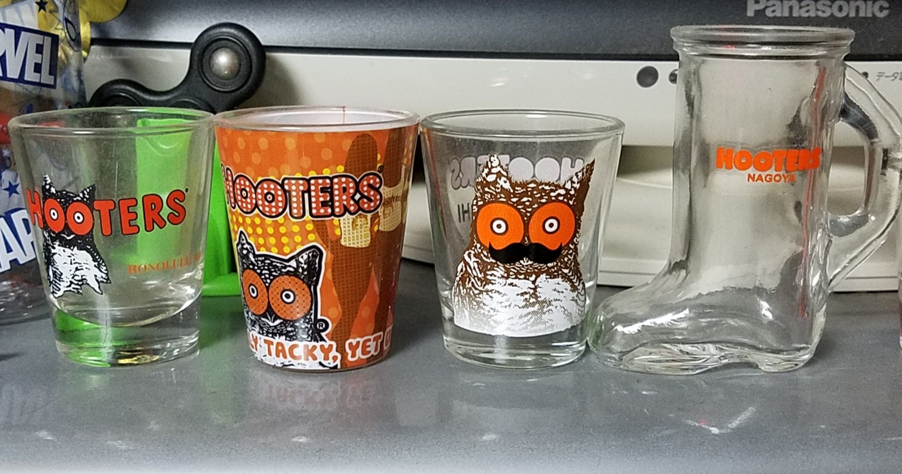 HOOTERS ショットグラス 4個セット
