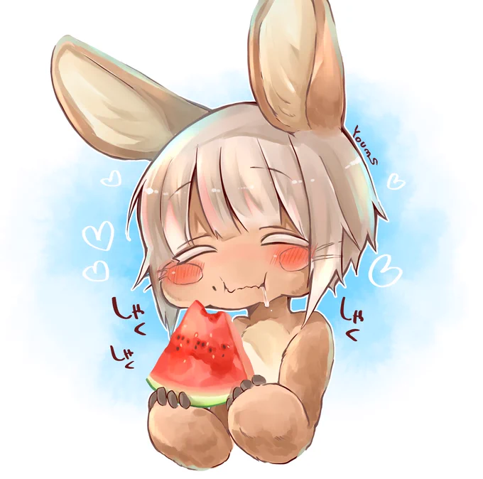 スイカしゃくしゃくナナチ? 