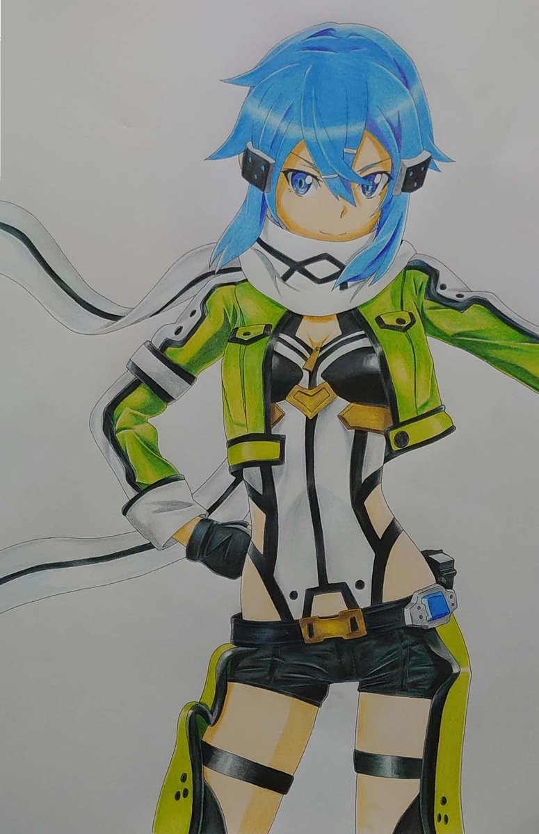 鉄道の塗り技術を応用して アニメ塗りに生かす アナログ絵師 独学です 絵 出町柳 彩都 アヤ お仕事募集中のイラスト