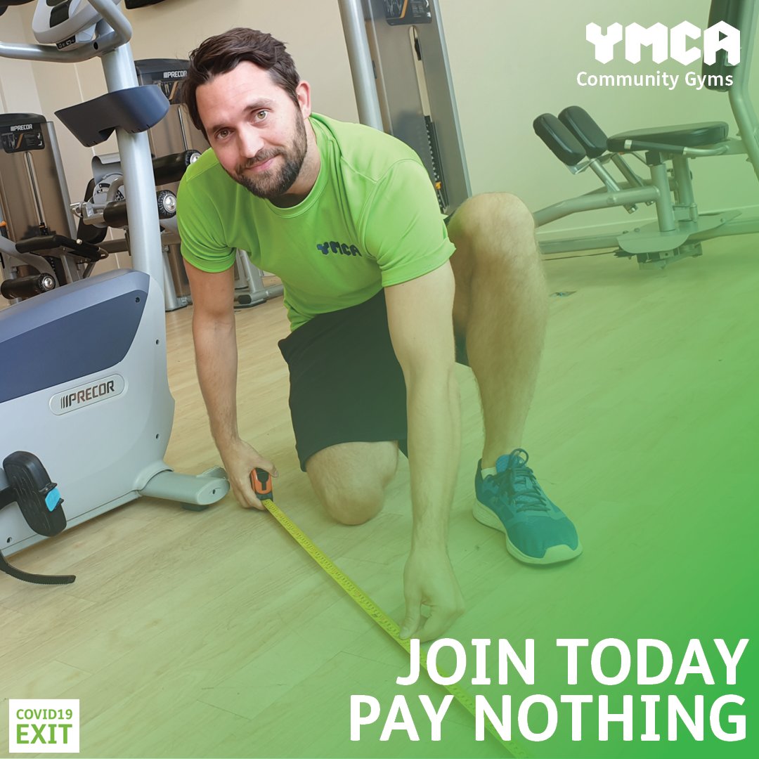 WatTownCentre's tweet photo. Looking to get back to your gym routine in a safe &amp; clean environment? 🏋️‍♀️

With @oneymca you can join today and pay nothing! Check out their offer here - https://t.co/OExU5WXQCn 💪 https://t.co/9EX3sIJsH2