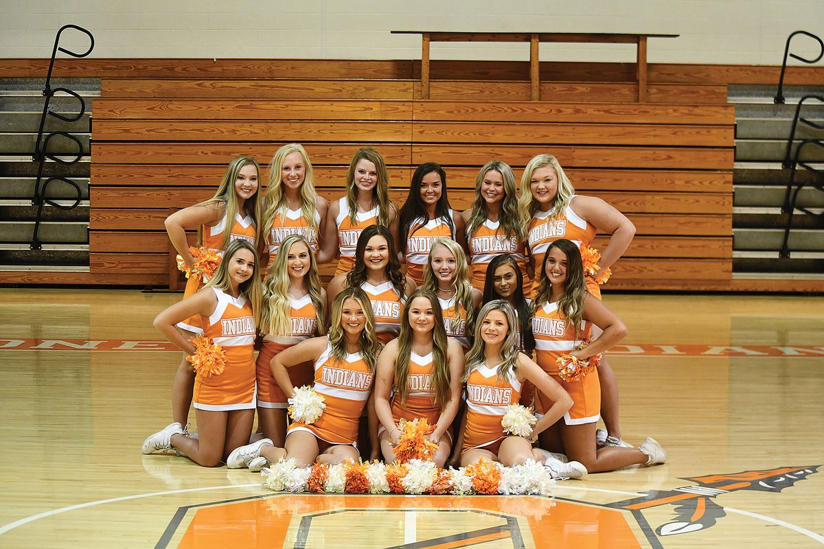 You've been meeting, and will continue to meet, the football players, but let's not forget the cheerleaders. We start with the Oneida High School cheer squad.