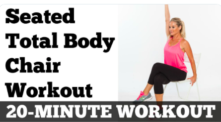 Compete2Beat's tweet photo. I hurt my foot a few days ago &amp; decided that instead of using it as an excuse to do nothing, I'd try a chair workout!  Pretty cool when you're having trouble standing!

https://t.co/bwXUQbMYpV

@JESSICASMITHTV #exercise  #health #cardio #dailyhabits #healthyliving #nogym https://t.co/eAKguvSyG9