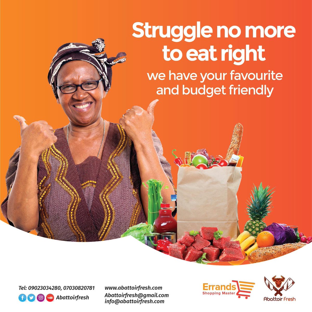 abattoirfresh's tweet photo. As we appreciate you all for celebrating with our dynamic CEO yesterday; we love to remind you that we are still taking orders. If not for fresh meats, you wont lick your fingers ooo! Oya, wire your order sharperly
#thursdaythoughts
#Freshmeatperkilo
#cowandgoatsharing
#ShareWith https://t.co/rYuCLHiH6Y