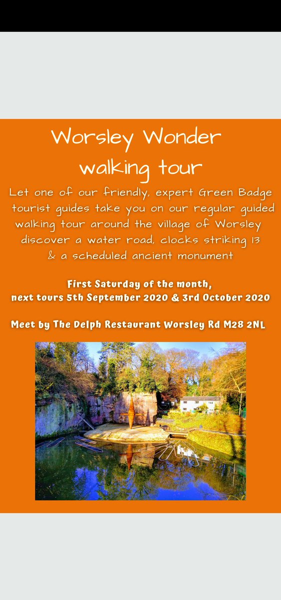 Worsley - Manor, seaport town, chocolate box village, all because a Duke fell out of love....
Next tour Saturday 5th September 11am
 eventbrite.co.uk/e/worsley-wond…

<a href="/WorsleyInfo/">Worsley.info</a> <a href="/SalfordCanal/">Bridgewater Canal</a> @SalfordVRangers <a href="/VisitSalford/">Visit Salford</a> <a href="/worsley_woods/">Worsley Woods</a> <a href="/bridgewatertour/">Bridgewater Canal Guided Tours</a> <a href="/BridgewaterWay/">Bridgewater Canal</a>
