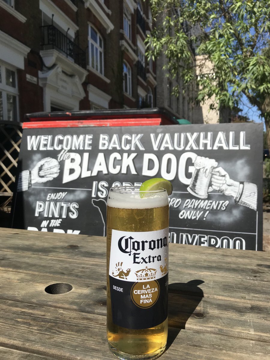 AndreenNick's tweet photo. Corona on draft at The Black Dog! Enough said.... ⁦@theblackdogse11⁩ ⁦⁦@abinbev⁩ ⁦@coronaextrausa⁩ ⁦@nectarimportsuk⁩ https://t.co/AxewEldOHB