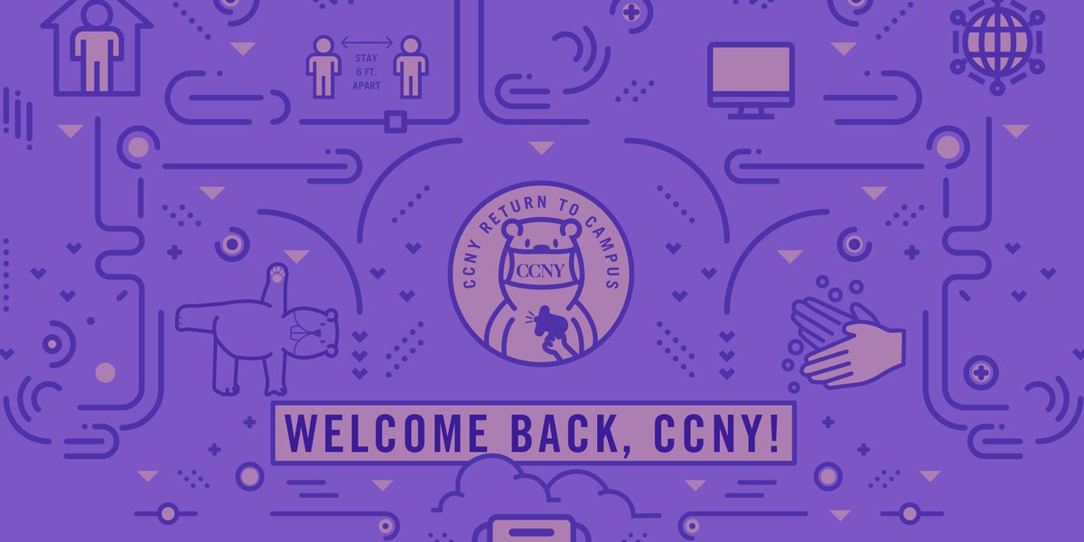 Good morning, #CCNY! Find the information you need to start Fall semester, all in one convenient place online. Can't wait to welcome you back on August 26 — even virtually! ccny.cuny.edu/return-to-camp…