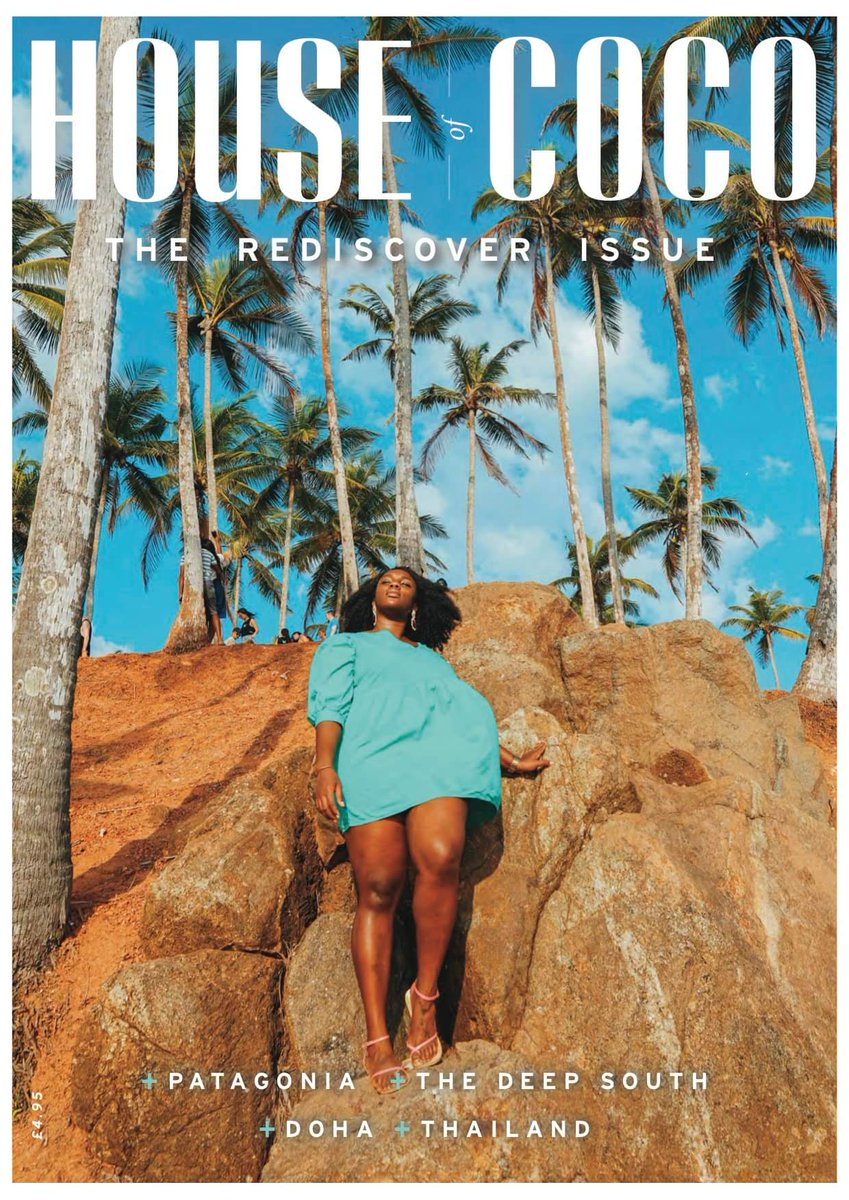 dipyourtoesin's tweet photo. Talk about representation! Several months ago I pitched the editor-in-chief of @House_of_Coco mag an idea for a cover featuring a Black content creator, and look...a whole QUEEN front &amp; center. Hail @stylishtrotter! 

#BlackLivesMatter #BlackGirlMagic https://t.co/E6ILkbDsl2