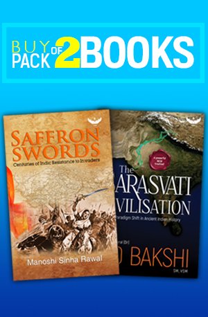 GarudaPrakashan's tweet photo. #FreedomOffers also has two-book bundles. 

Order them by tonight!

"SAFFRON SWORDS" 
@authormanoshi
 +
"The Sarasvati Civilisation" by 
@GeneralBakshi
 
👉https://t.co/1eF1LxYDd7 (29% Off)
CC:JAIHIND29

🙏
@GarudaPrakashan https://t.co/o0P9BXVjbA