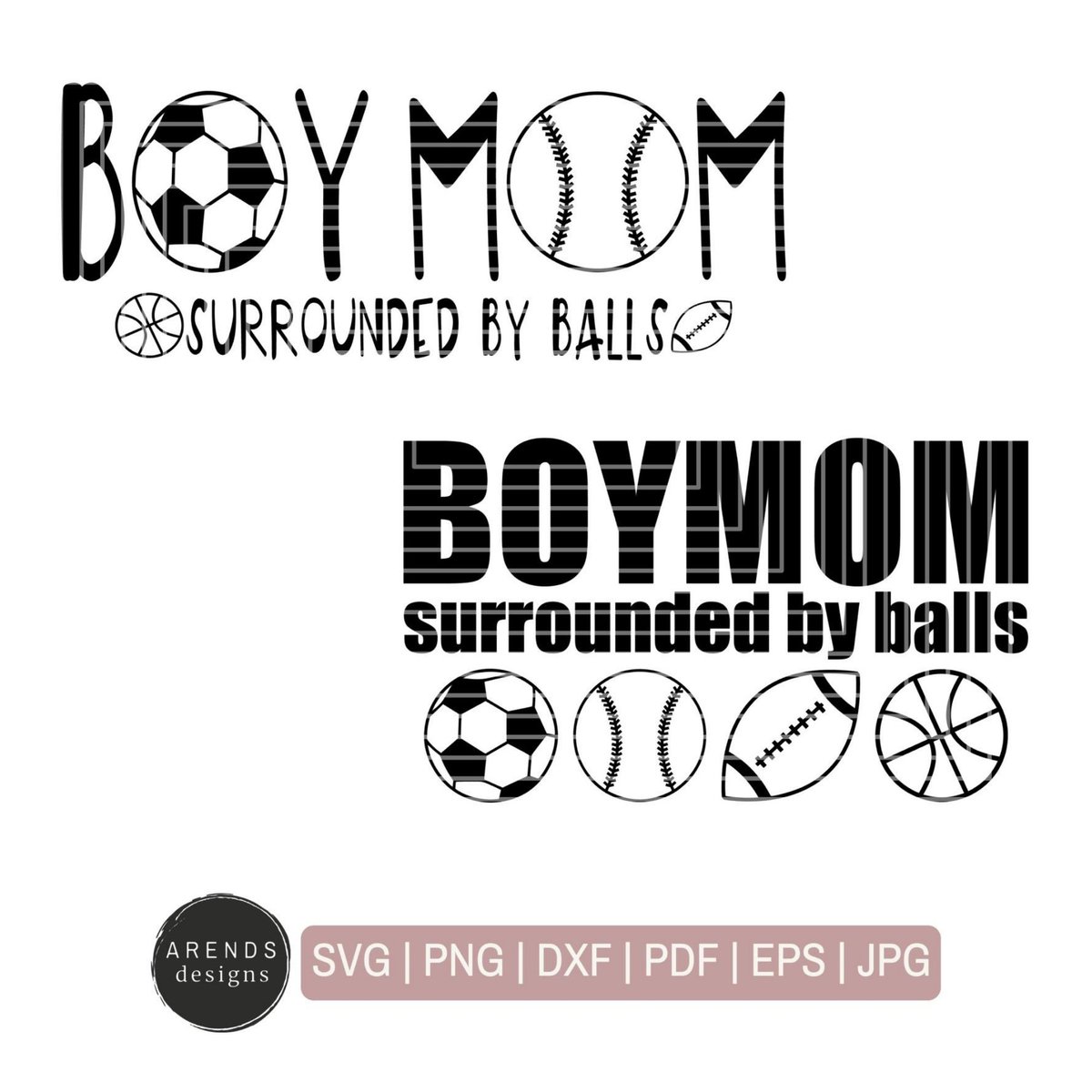 Download Arends Designs On Twitter Boy Mom Surrounded By Balls Svg Bundle Boy Mom Svg Mom Of Boys Surrounded By Balls Cut Friendly Instant Download Cricut Silhouette Cameo Https T Co Fylujze6t6 Via Etsy