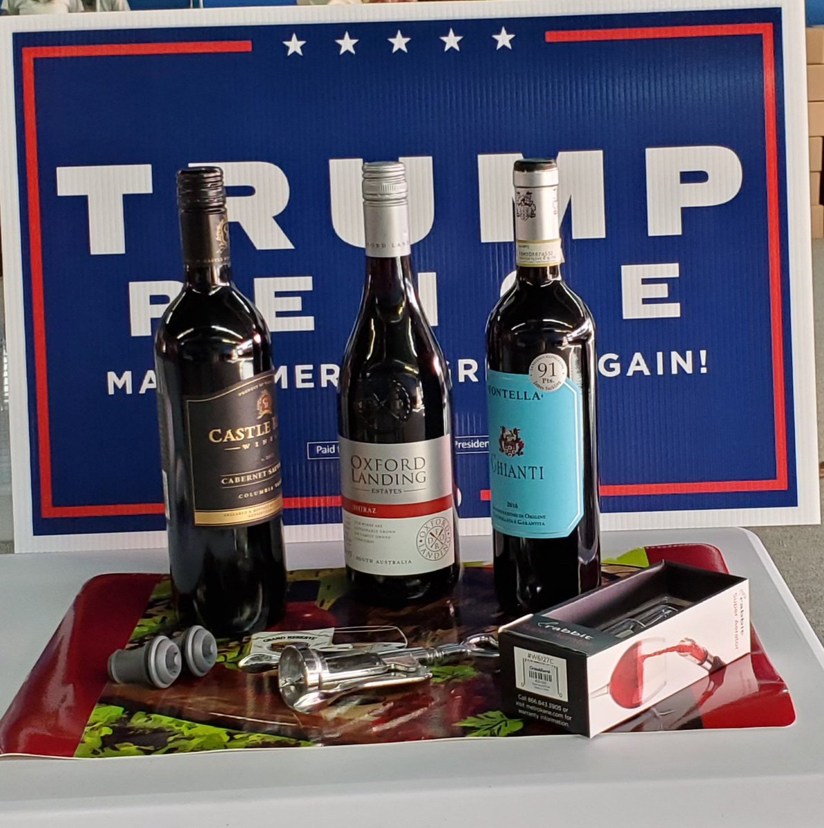 TRUMPinthe216's tweet image. Fired up &amp;amp; energized for @realDonaldTrump !  Last night's Women For Trump Wine Wednesday was a hit! #OH4Trump !
