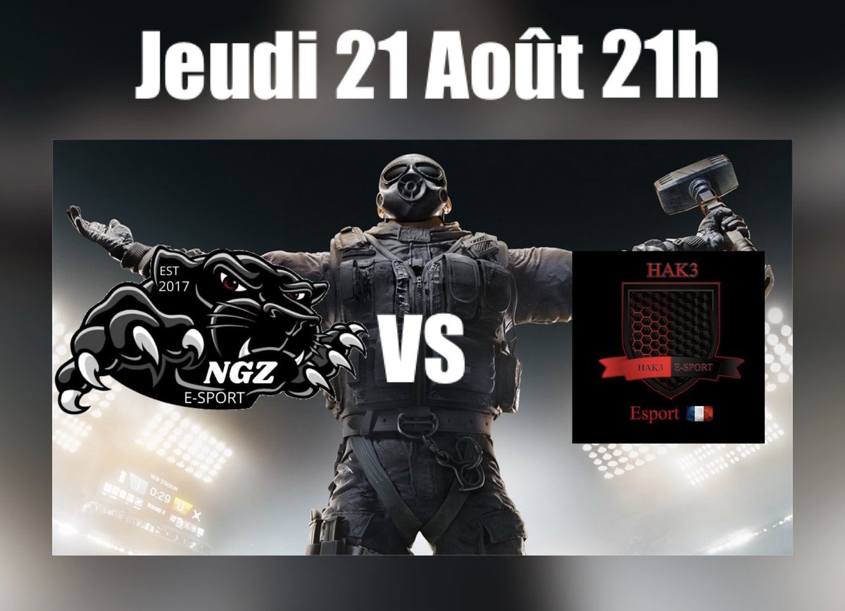 NgZ_eSport's tweet photo. NOUS SOMMES DE RETOUR !

Après plus d’1 mois de travail dans l’ombre, notre équipe affronte ce soir le Roaster 3 de la @Hak3Off.

A ce propos, il y aura une annonce demain qui devrait en faire sourire plus d’un 😉.

A ce soir sur Twitch ! https://t.co/RP5f8y9Dve