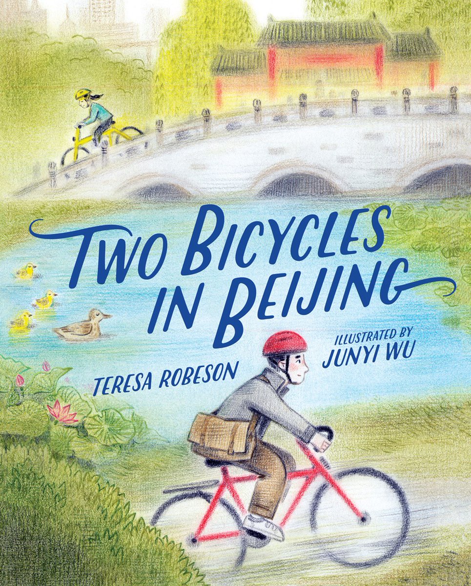 Science/history buff  @TeresaRobeson has two amazing picture books, the ALA-award winning QUEEN OF PHYSICS (illus Rebecca Huang) ( @SterlingBooks 2019) & TWO BICYCLES IN BEIJING (illus Junyi Wu) ( @AlbertWhitman 2020) She's RA for  @SCBWIIndiana & more good things to come...
