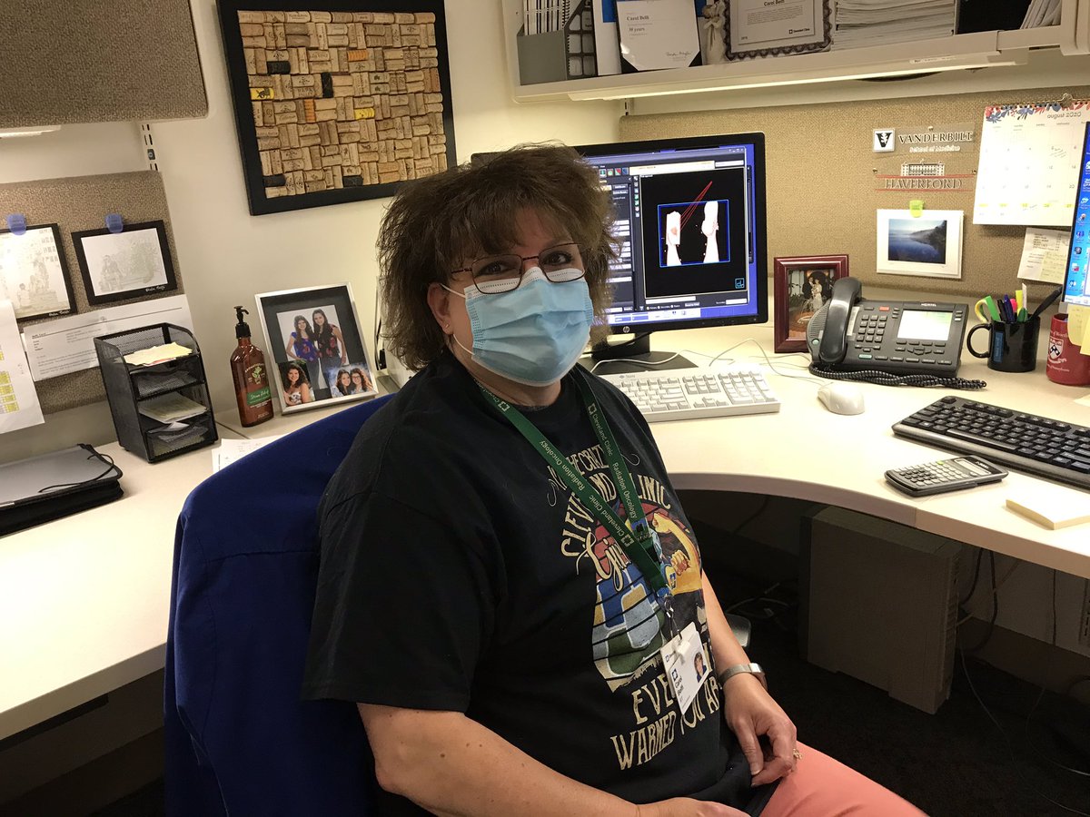 MrybakCcf's tweet photo. Dosimetrist are #theheartoftreatmentplanning Carol and Gina in our @HillcrestRadOnc are the best My admiration and trust goes to them as a physicist and patient @ClevelandClinic #radonc @med_dosimetry https://t.co/O11d6SyecE