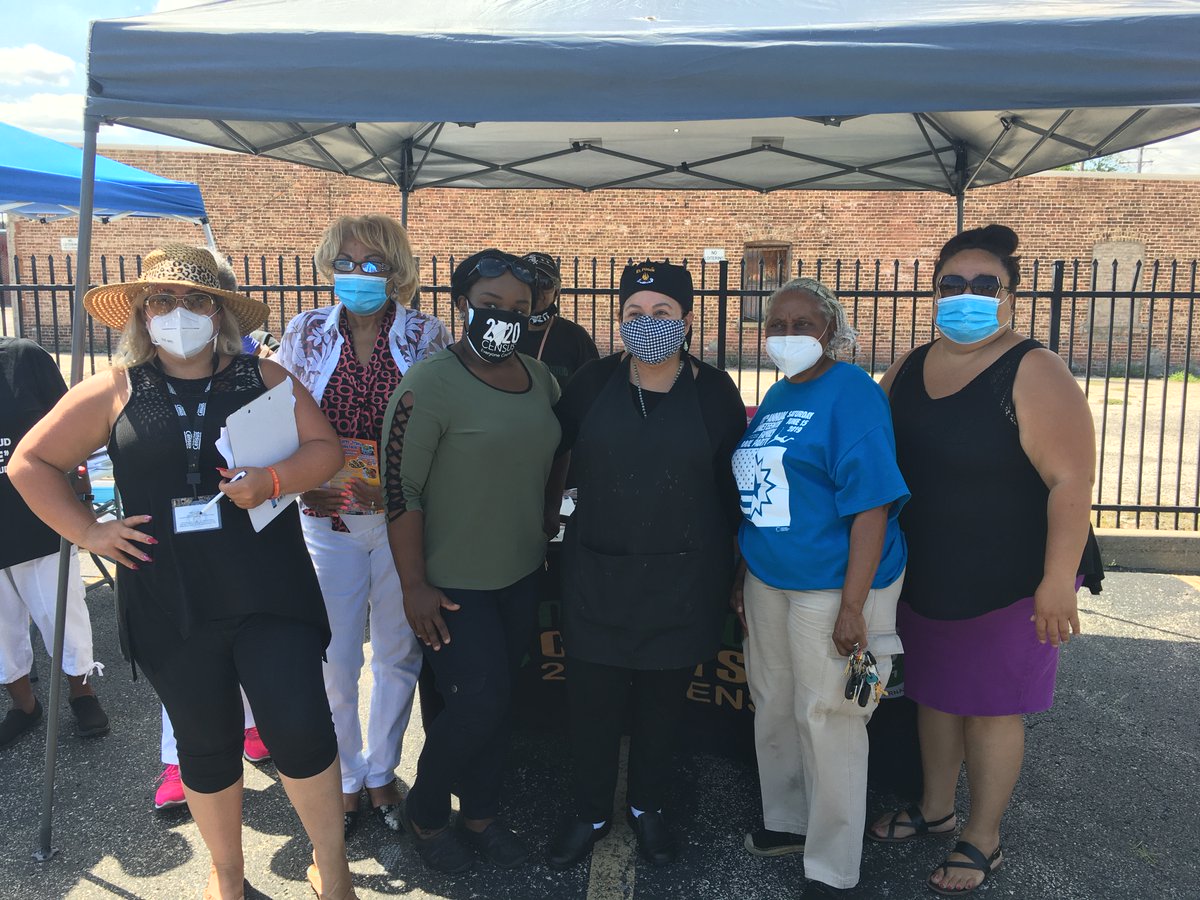 Mike Rudolph and Maywood Mayor, Edwenna Perkins are seen here supporting the communities efforts to keep Maywood safe by offering free COVID-19 testing at Rock of Ages Church in Maywood.