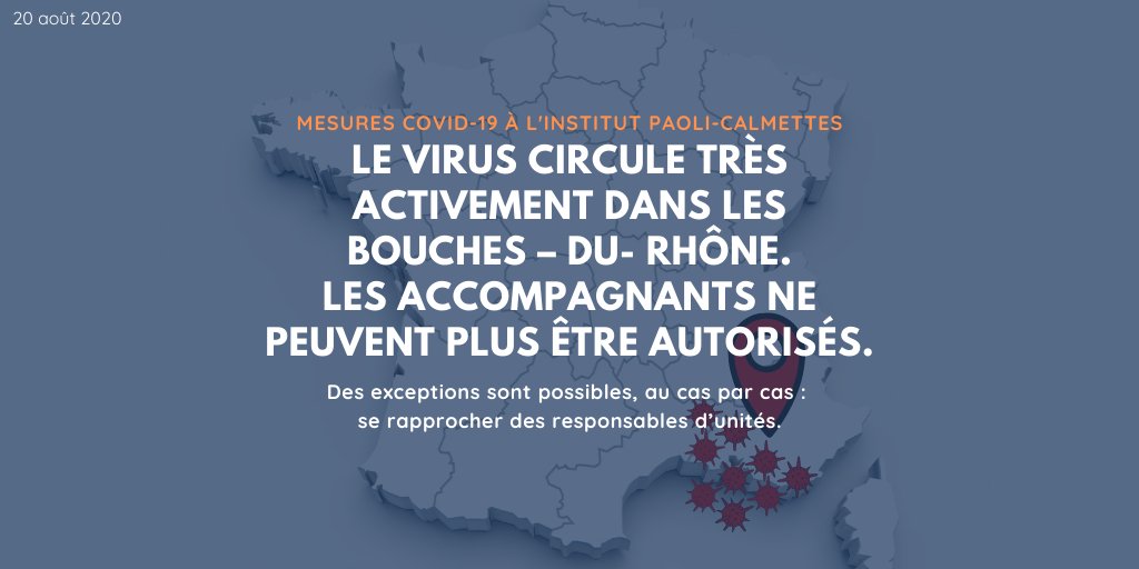 paoli_calmettes's tweet photo. 🔴 L’Institut @paoli_calmettes , dans une approche de qualité et de prévention, vous remercie de votre compréhension et se mobilise pour garantir votre sécurité. https://t.co/XbkFRHYDoS