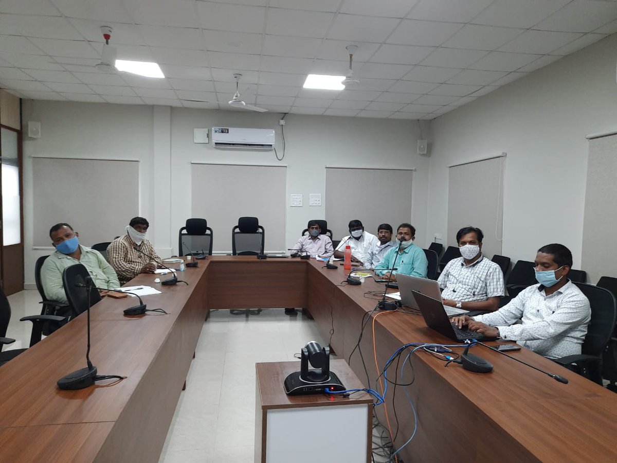 APTIDCO1's tweet photo. APTIDCO team attended the PFMS and EAT Training modules today via VC media, some officers have attended from there work stations. https://t.co/ErTNprqDFY