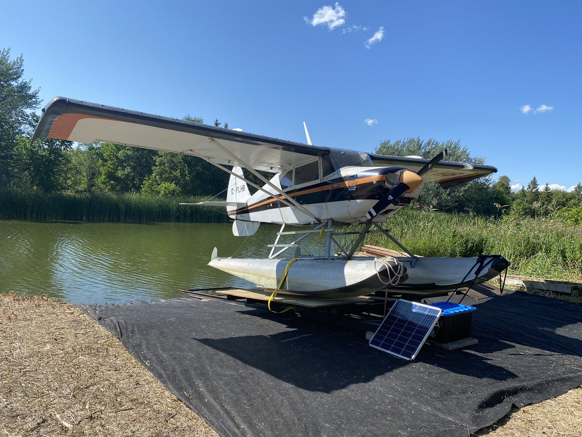 wehrle89's tweet photo. Excited to start float training on my new bird this fall! #walleye should be scared. #PA22-S-150 #Piper #floatflying #adventure https://t.co/U2tZF99Ifa