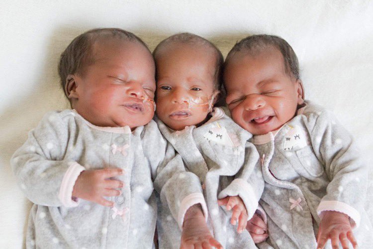 NatureLush1's tweet photo. @theestallion My family and I are living in my one bedroom apartment 🥺 (it’s a long story) and taking care my nieces (newborn triplets) currently looking for some assistance on a down payment for a house.. anything will help! ❤️ $Qu33nTyy

My Beautiful Nieces ❤️ https://t.co/ZWCGA43TzK