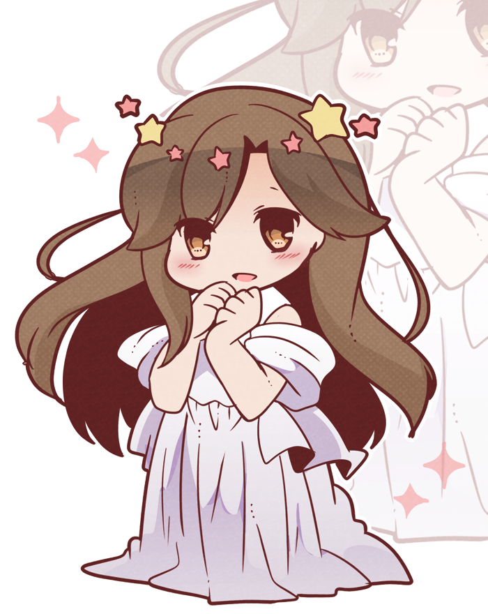 「荒潮ちゃんは女神(再掲) 」|こざかな詩穏🐟のイラスト