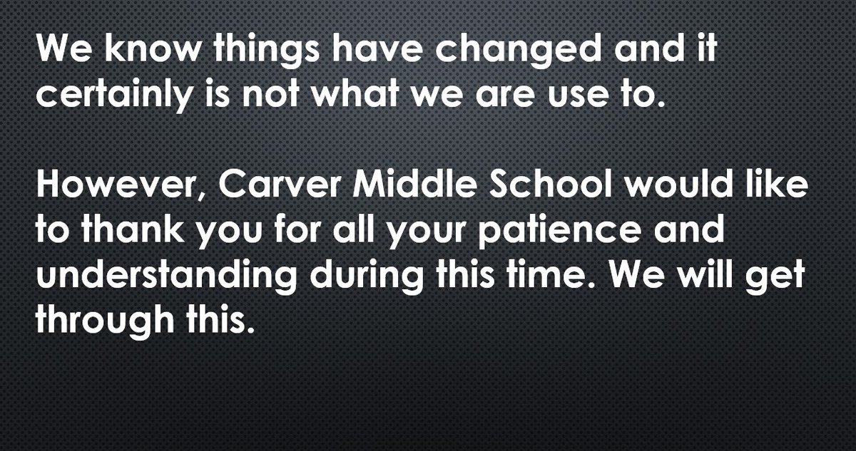 Carver Middle School (LCS) tweet media