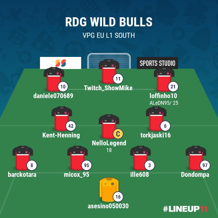 WildBulls_'s tweet image. #OfficialLineUp
⚫🔴🟠
#RDGWLB