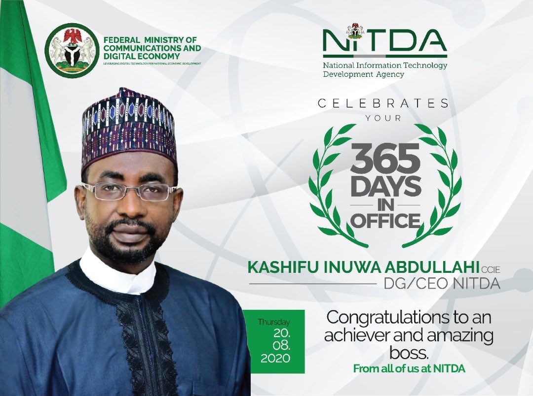 Office for Nigerian Digital Innovation (ONDI) (@ondinigeria) on Twitter photo Congratulations to an achiever and amazing boss.
From all of us at OIIE
<a href="/KashifuInuwa/">Kashifu Inuwa Abdullahi</a>
<a href="/DrSamboMagaji/">Amina Sambo-Magaji</a>
<a href="/NITDANigeria/">NITDA Nigeria</a>
@ngrinnovation Congratulations to an achiever and amazing boss.
From all of us at OIIE
<a href="/KashifuInuwa/">Kashifu Inuwa Abdullahi</a>
<a href="/DrSamboMagaji/">Amina Sambo-Magaji</a>
<a href="/NITDANigeria/">NITDA Nigeria</a>
@ngrinnovation