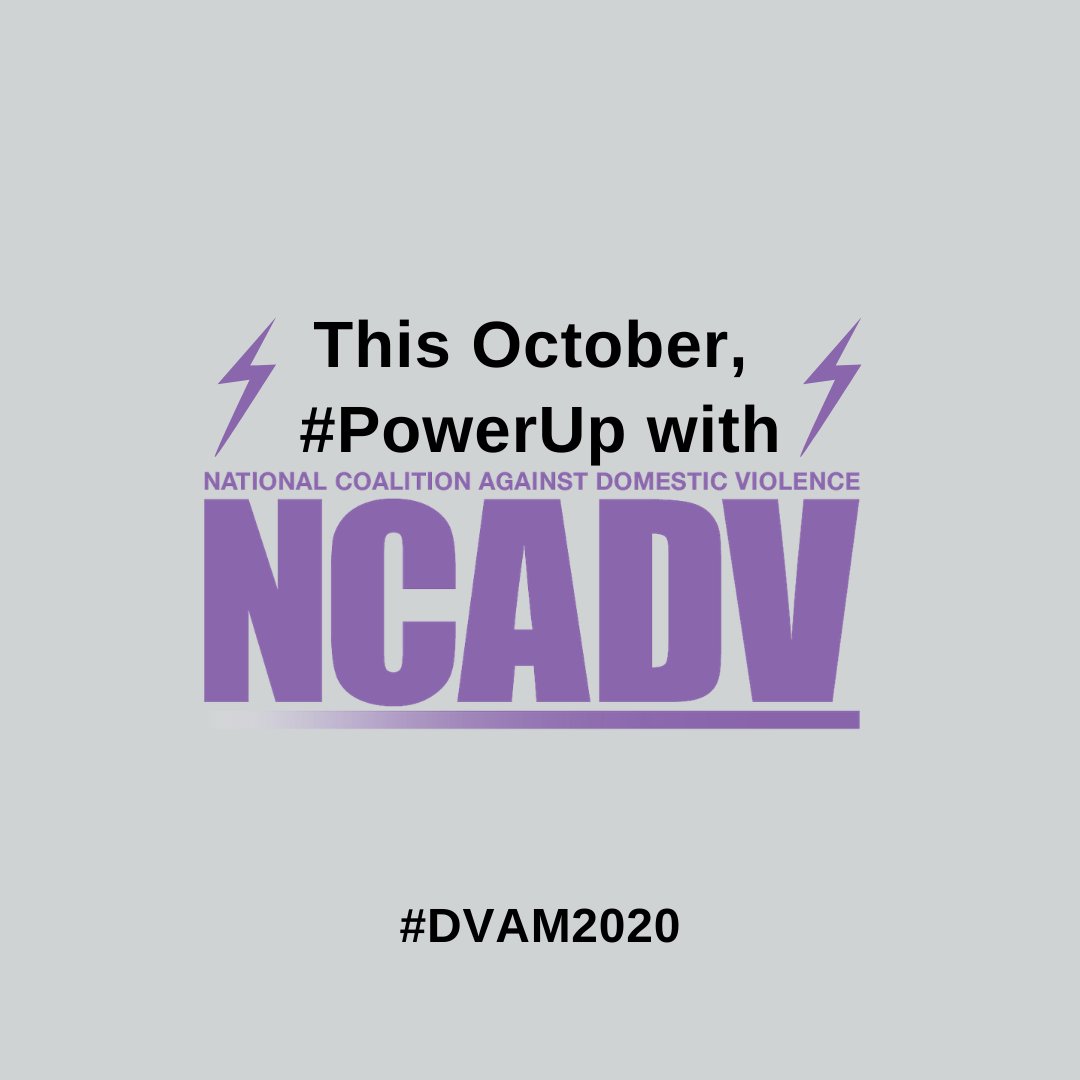 sj_action's tweet image. NCADV's #DVAM2020 toolkit is coming! This year's toolkit includes:
⚡Details about NCADV &amp;amp; DVAM
⚡Ideas and suggestions for DVAM in the Time of #COVID-19
⚡Information about Domestic Violence
⚡Samples and Templates
... and more!

Stay tuned and get ready to #PowerUp!