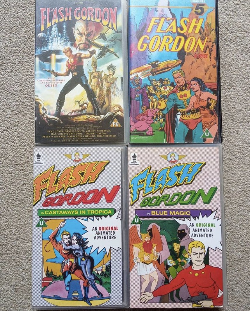 YourFlashGordon's tweet photo. Remember when VHSes were a thing? Which one would you pick up at your video rental shop?
📸 Garetch Packham
https://t.co/4Rrze3sOlv
#flashgordon #flash40 https://t.co/VRH6l61NId
