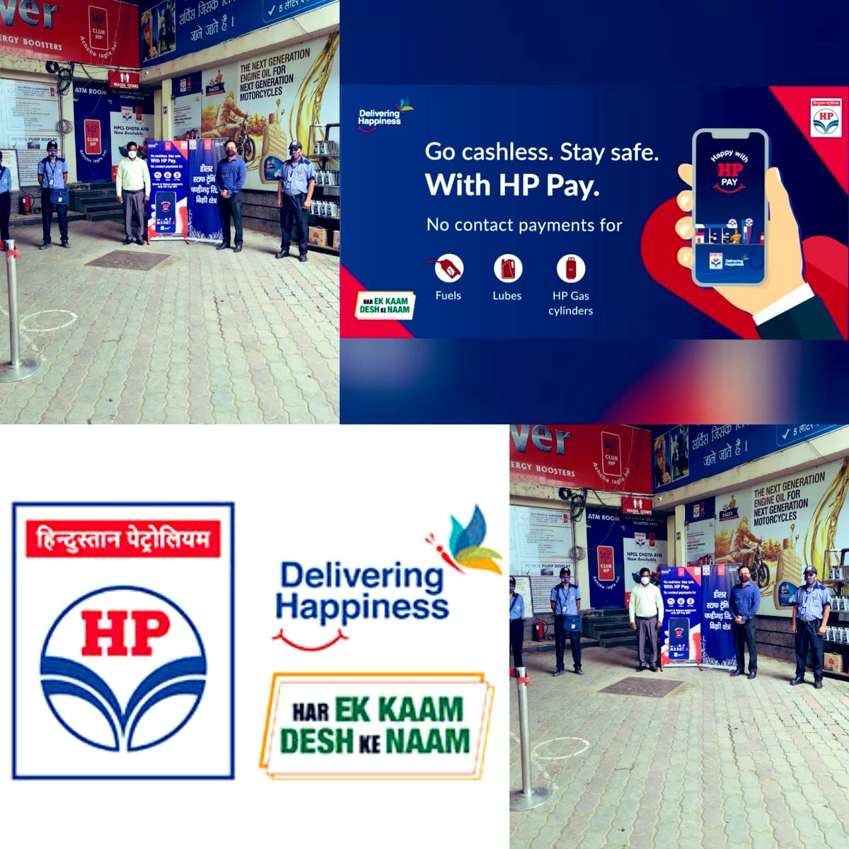 sood_bhuvan's tweet photo. Training Our #CoronaWarriors, FSMs to ensure a safe fuelling experience for our customers, #PayContactless with #HPPay app. #ChandigarhSalesArea
#IndiaFightsCorona @HPCL @Shalabh90775044 @Rg03Goel @HpclChandigarh https://t.co/74BqWGNSoc
