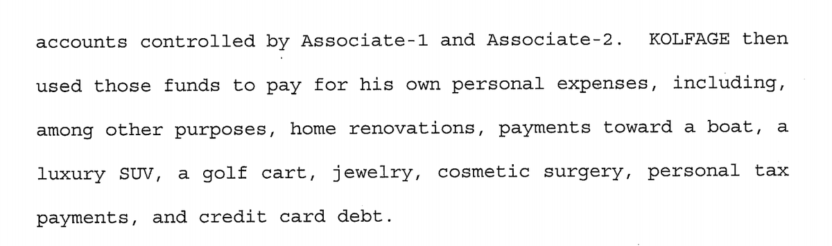 How did Kolfage allegedly spend those "Build the Wall" funds? On a boat and plastic surgery, according to the feds.