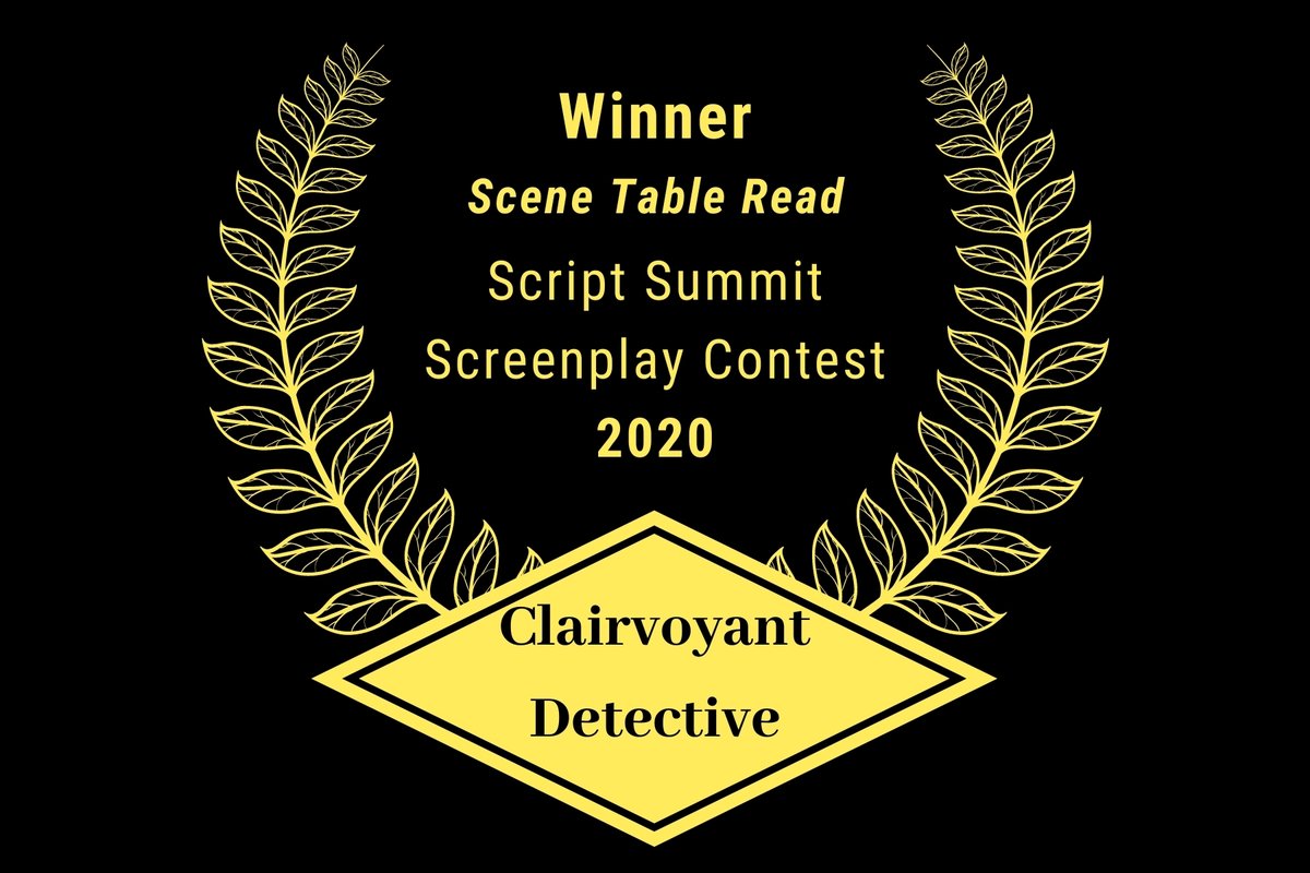 CjKnapp11's tweet photo. I am honored and humbled to be selected as a Script Summit 2020 Table Read Winner.  There are so many incredible writers out there and I am thrilled to be part of such a talented group.

#ScriptSummitWriters #Screenwriting https://t.co/0yDMICzyZp
