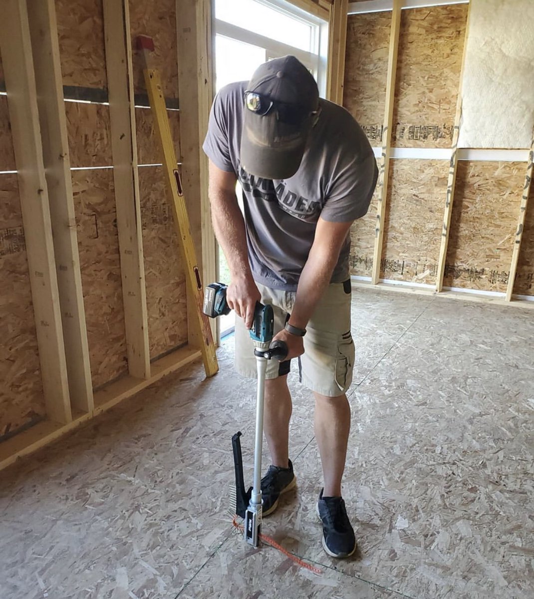 FastenMasterPro's tweet image. We watched Marc from @broski_builds recently try out PAMFast cordless onsite. Can&apos;t wait for him to see the difference it makes in his productivity this week!

 #PRODriven #PAMFast #pamdontjam