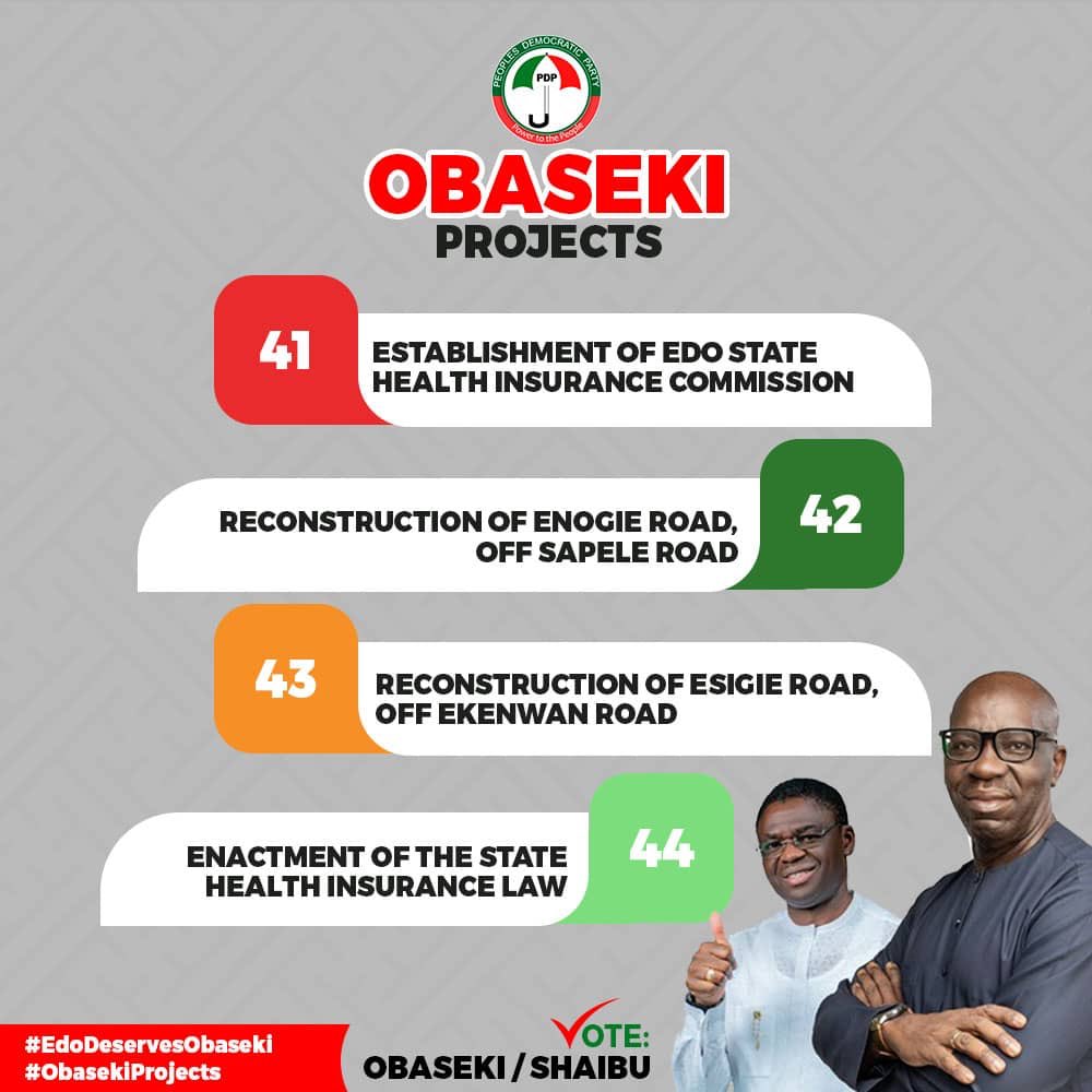 drunkito's tweet photo. Governor Obaseki's administration established the Edo State Health insurance commission and also enacted a state health insurance law.
VOTE PDP!
#ObasekiProject #EdoNoBeLagos
https://t.co/dM7LM6iX1p