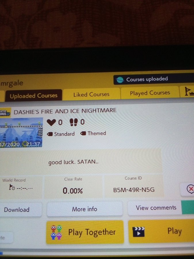 mlgrichtofen's tweet photo. Hey dashie check out my second level COURSE ID: B5M-49R-N5G
@DashieXP #DashieMaker2 https://t.co/dWwqP8i2r4