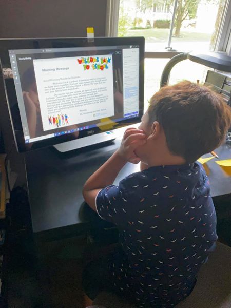 School might look a little different this year for Joshua, but he is going to rock it no matter what!  Joshua, we will be praying for you here at HUMC to have an amazing school year!