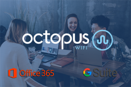 Octopus_Wifi's tweet photo. #OctopusWifi se integra con @gsuite y @Microsoft365. La #NuevaNormalidad precisa emplear herramientas como @Office365 y @gsuite en centros educativos y empresas; esa integración permite autenticarse en #redesWifi con cuentas personales.Conoce más detalles: https://t.co/jUrGrxGugu https://t.co/tnvj2Z5T3F