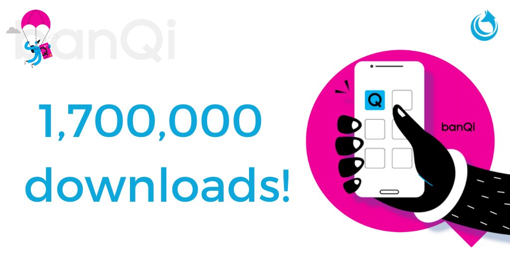 banQi has been downloaded over 1.7 million times!! 🎉We're so excited to reach this milestone and bring banking services to even more Brazilians.
#milestone #fintech #downloads #success