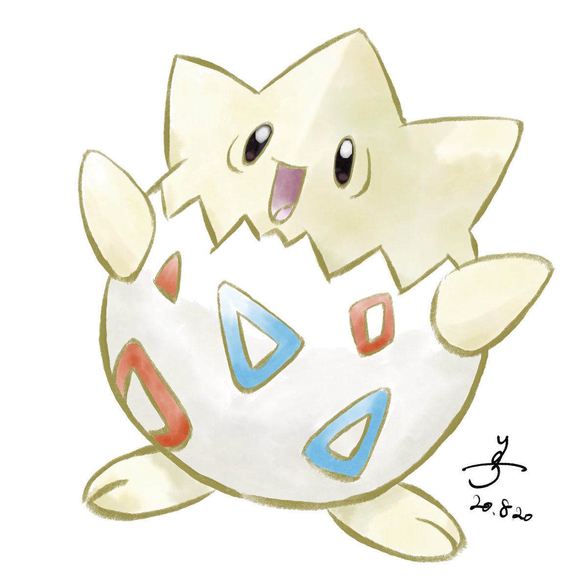 いのち カスミのトゲピーから好きですな トゲピー ポケモン図鑑 ジョウト地方 Pokemon イラスト お絵かき 一日一絵 いのち カスミのトゲピーから好きですな トゲピー ポケモン図鑑 ジョウト地方 Pokemon イラスト お絵かき 一日一絵