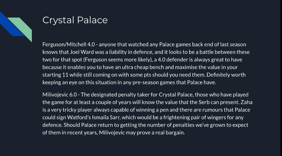 This thread took a lot of time so all likes, comments and RTs much appreciated.Without further ado, I present to you the FPL 20/21 Bargain Hunt. Hope you enjoy! #FPL  #FPLCommunity