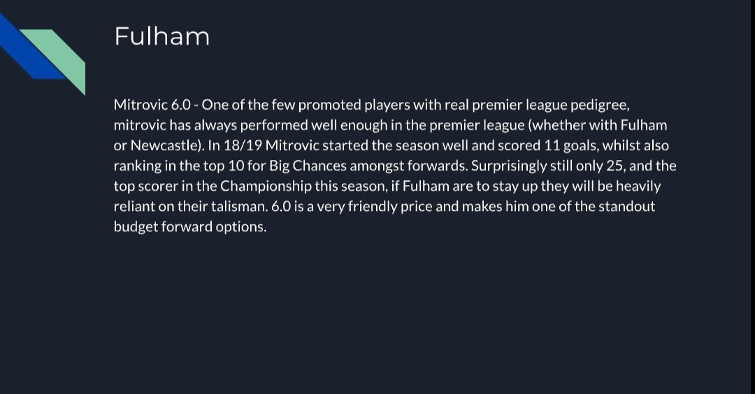 This thread took a lot of time so all likes, comments and RTs much appreciated.Without further ado, I present to you the FPL 20/21 Bargain Hunt. Hope you enjoy! #FPL  #FPLCommunity