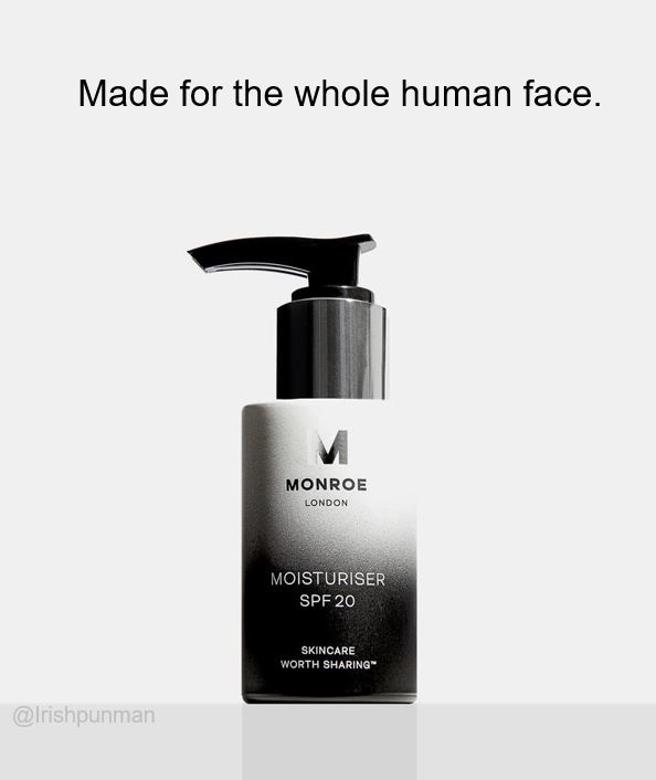 Made for all members.
@OneMinuteBriefs 
@MonroeSkincare 
#InclusiveSkincare