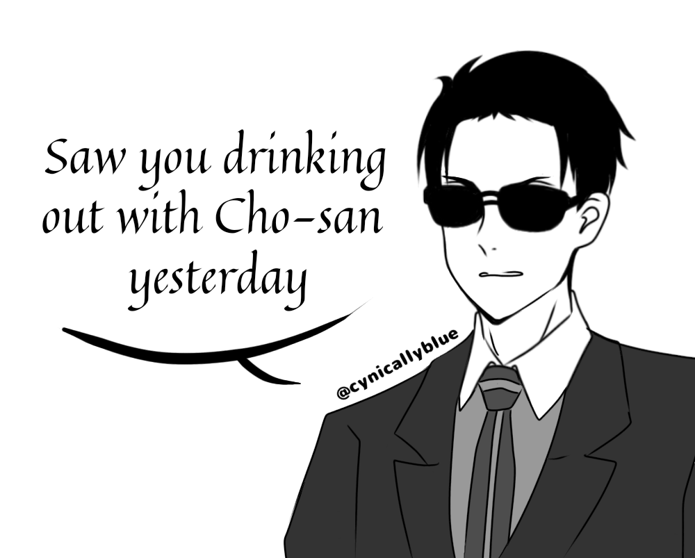 Heard Haru got new drinking buddies now ? 