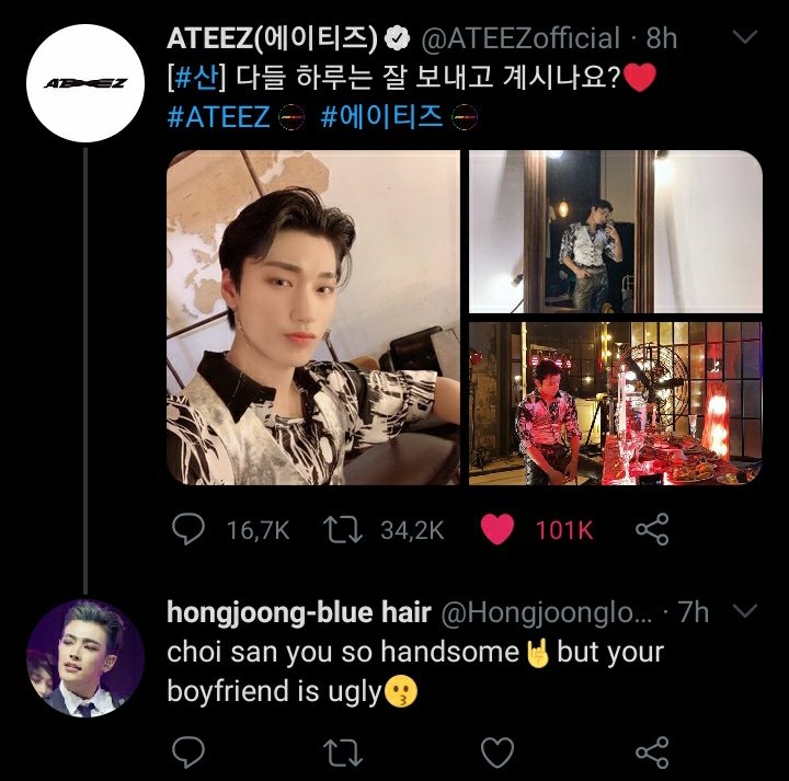 HJ00NG's tweet image. Sei que meu alcance é pequeno, mas denunciem por favor. Essa conta está tacando hate no Wooyoung