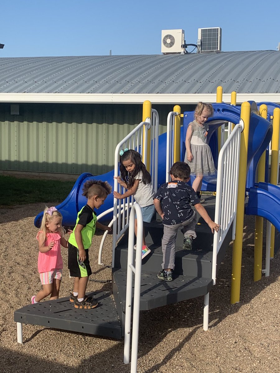 Lakeview Preschool students are loving their new playground!